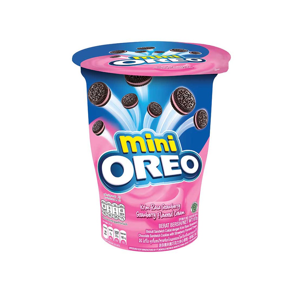 

Oreo Mini Strawberry 61,3gr