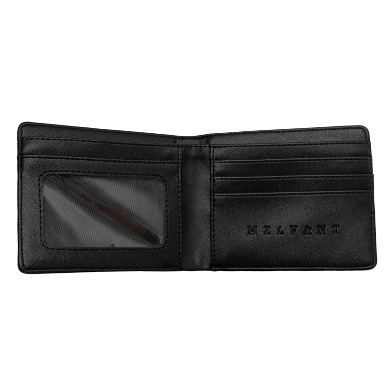 MWL BISON BLACK - MELVANT WALLET - DOMPET PRIA