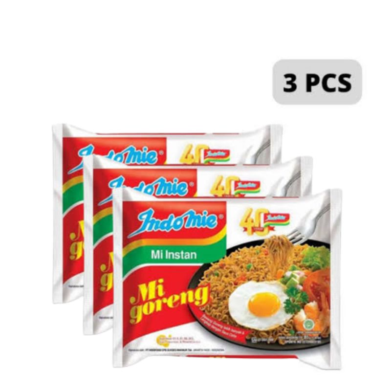 

Indomie Goreng Mie Instant 85g 3pcs