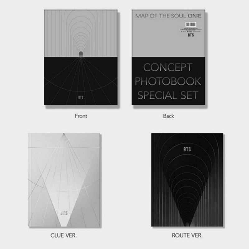 READY STOCK Sharing Photobook BTS MOTS Map Of The Soul ON:E Concept Special Set Clue Route RM Namjoo