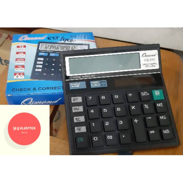 

ELECTRONIC CALCULATOR OSMOND OS-512
