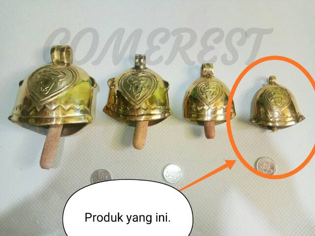 Lonceng Sapi ukuran Mini.