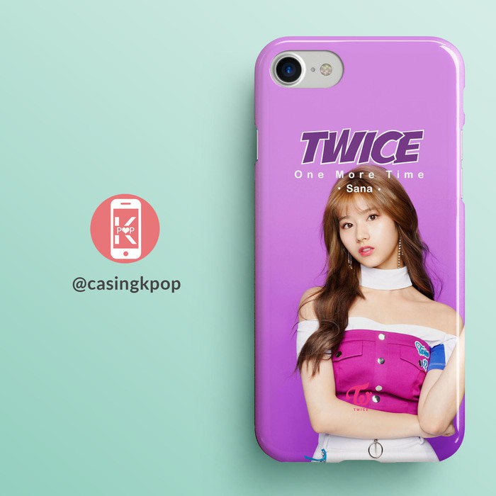 Casing Handphone KPOP TWICE ONE MORE TIME SANA