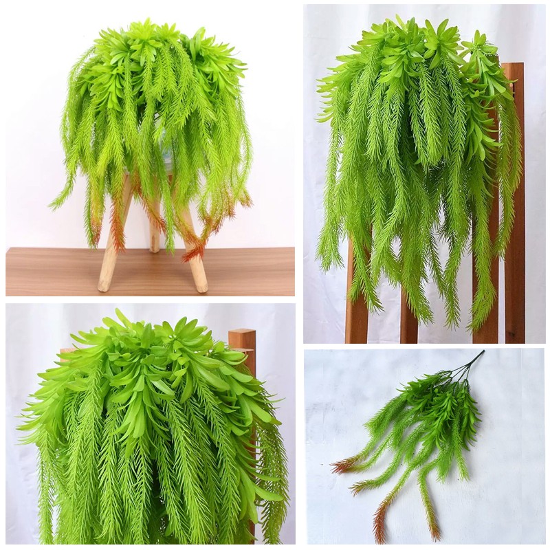 Tanaman Juntai Artificial/Tanaman Artifisial/Daun Juntai Dekorasi/Juntai Plastik 0136