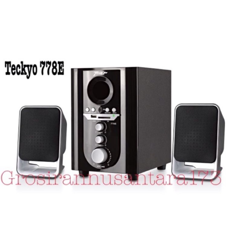 Speaker Teckyo 778C Bluetooth Superr Bass Original By GMC