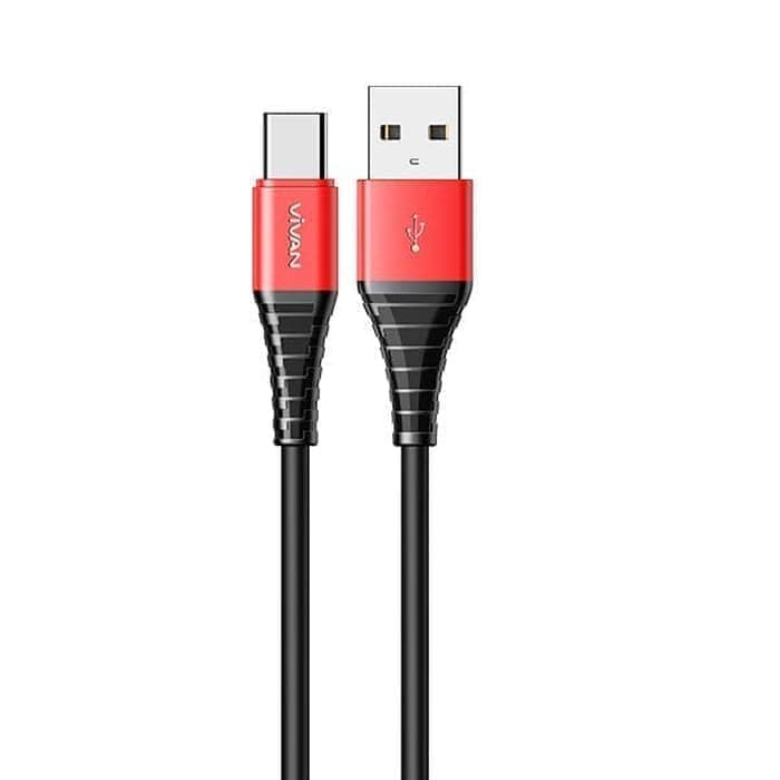 Ready Data Cable Vivan SC30 for Type C 30cm Fast Charging Kabel data