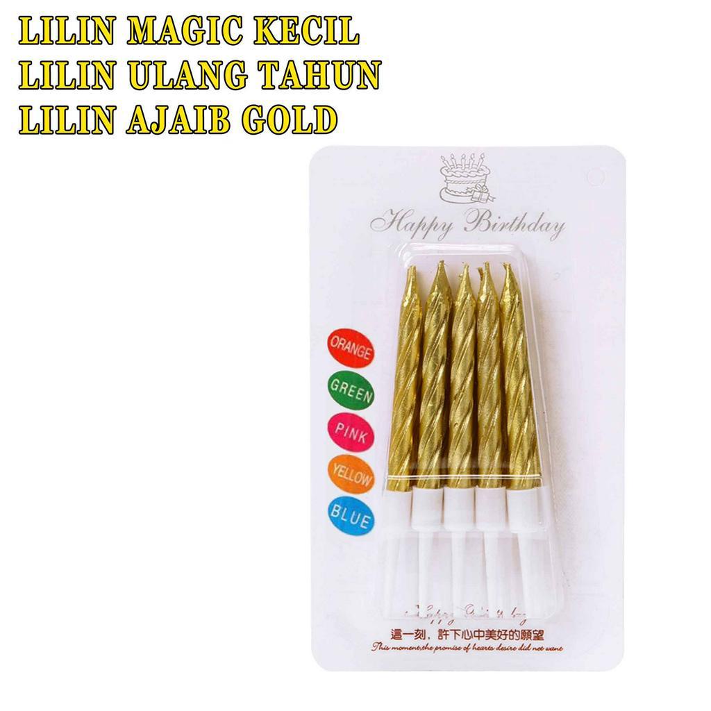 topads Lilin Ulang Tahun *Lilin Magic * Lilin Ajaib * Isi 10pcs