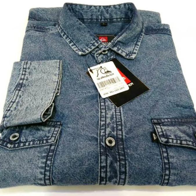 Diskon  kemeja jeans/kemeja jeans cowok/kemeja levis panjang