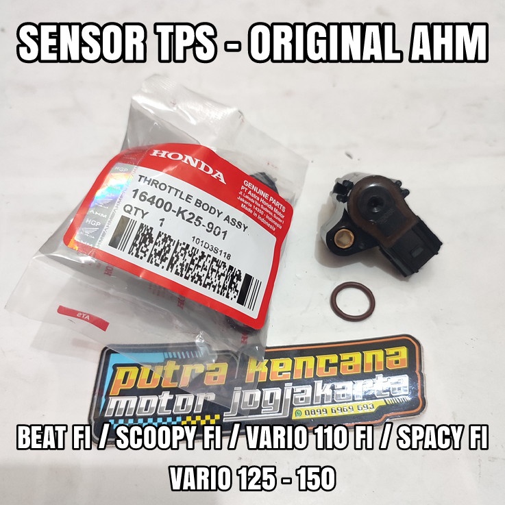 SENSOR TPS AHM ORIGINAL - BEAT FI VARIO 110 FI SPACY FI VARIO 125 150 - K44 KZL KZR