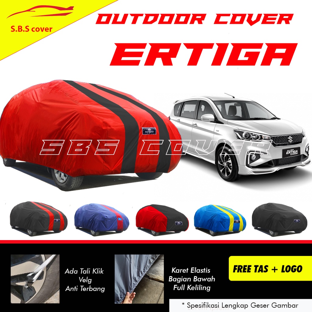 PREMIUM Body Cover Mobil Ertiga Sarung Mobil Ertiga/ertiga gl/ertiga gx/ertiga lama/new ertiga/ertiga baru/avanza/mobilio/brio/raize/calya/sigra