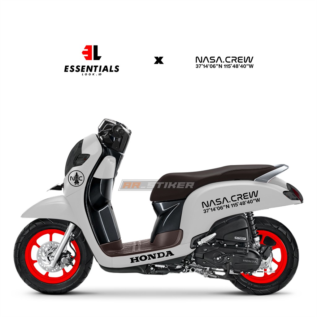 cutting sticker scoopy fi Nasa Crew