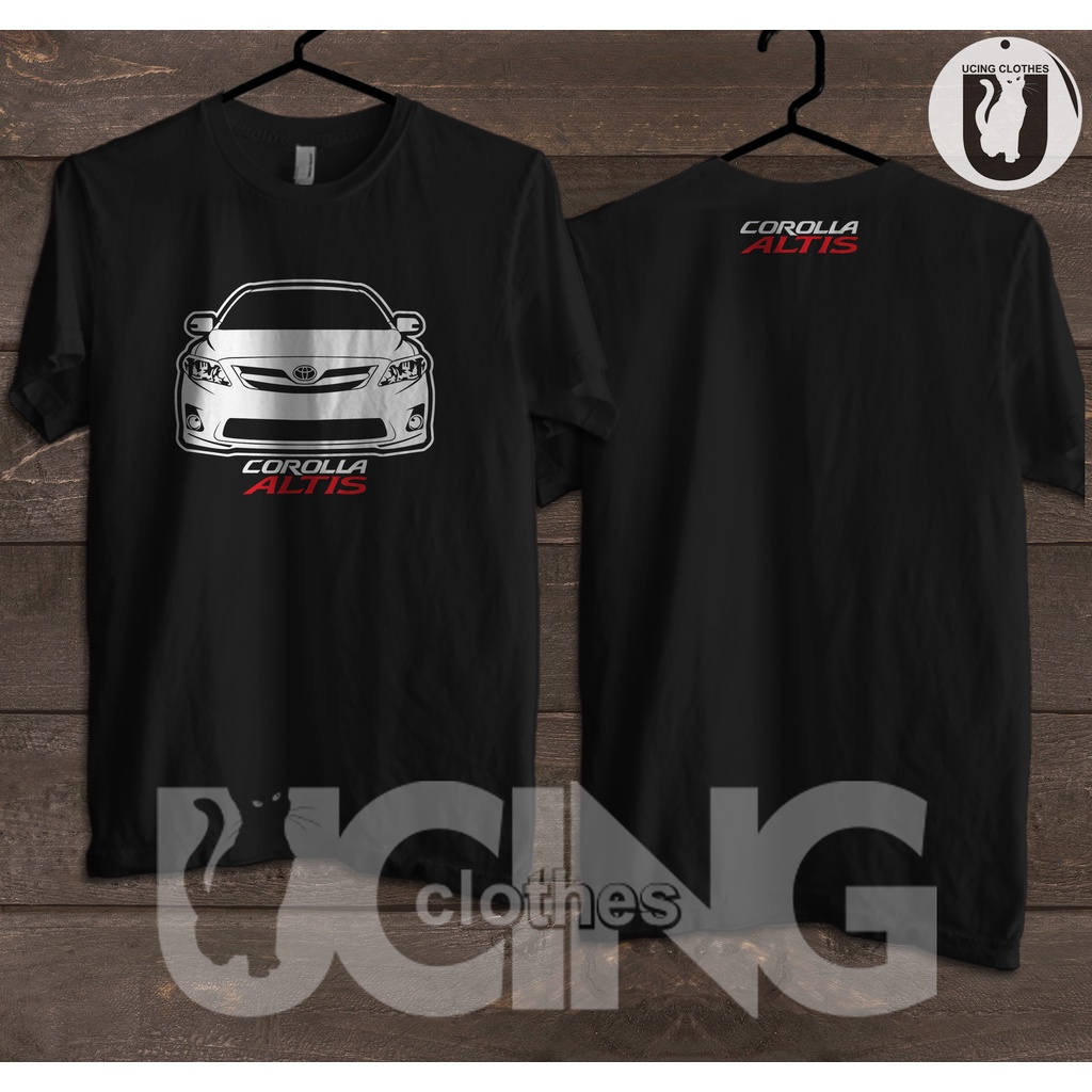 Kaos Baju Mobil Toyota Corolla Altis v2 Kaos Otomotif