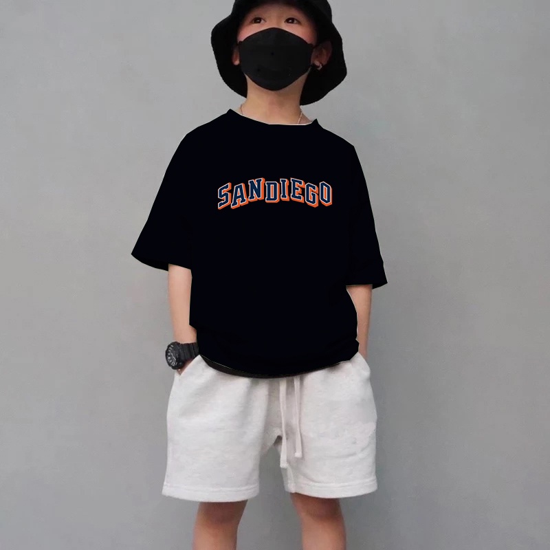 Kaos anak Sandiego kaos anak simpel terbaru Usia 1-8