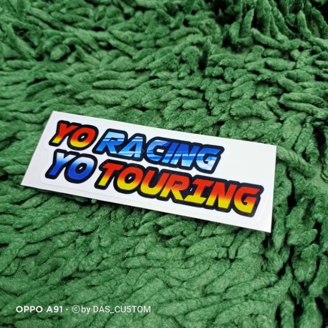 Sticker printing Yo Racing Yo Touring