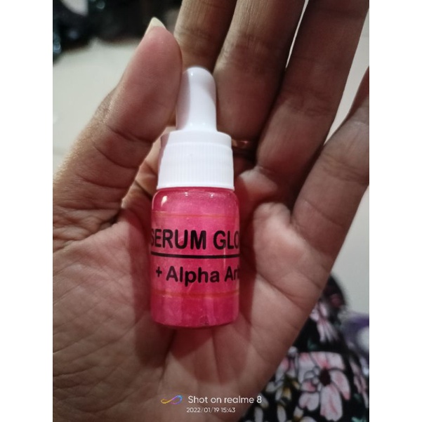 SERUM GLOWING PLUS ALPHA ARBUTIN  PUTIH PERMANEN