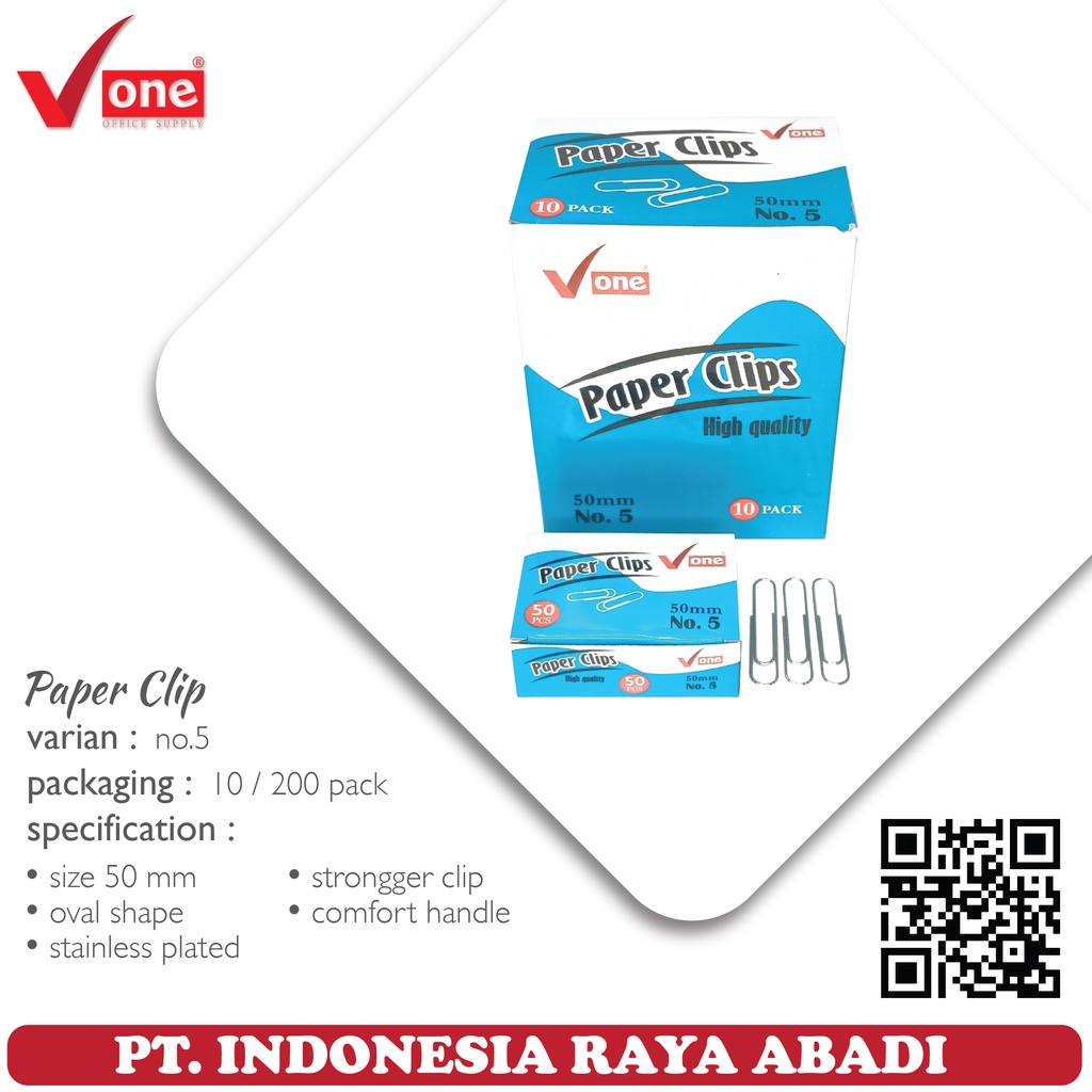 Paper Clip V One No. 5 0300134