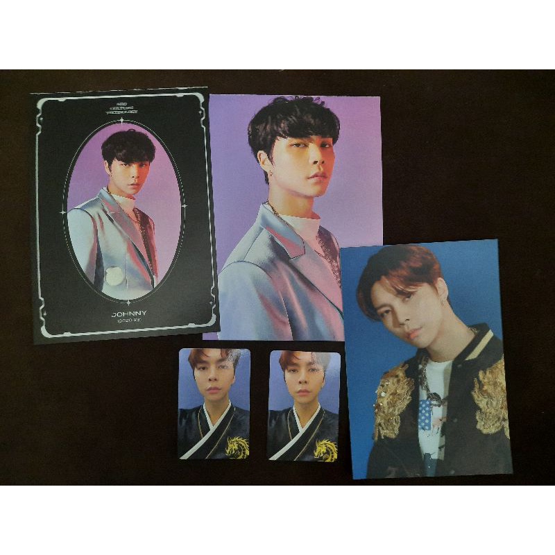 JOHNNY ACE KIT SET 2020 WELKIT NCT 127 PHOTOCARD + POSTCARD YEARBOOK 2020