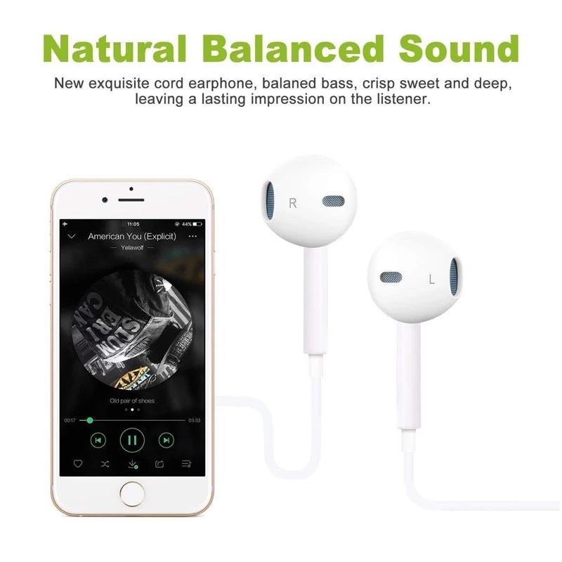 Handsfree Lightning 7 Plus / 8 Plus / X XR XS MAX / 11 Pro Max / 12 Pro Max Colokan Lightningg Headset Earphone