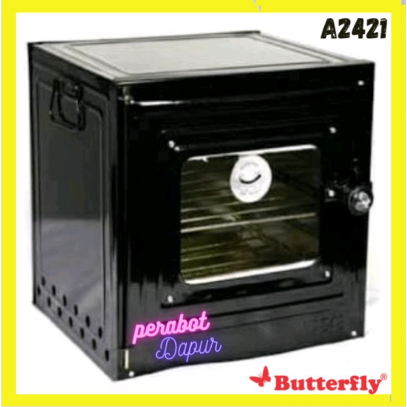 Butterfly Oven Kompor oven Butterfly Black A2421 2 Susun Butterfly Oven Tangkring A 2421 Oven Tangkr