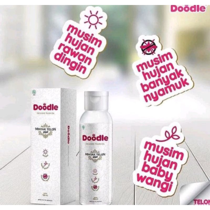 Minyak Telon Doodle Untuk Bayi Dan Anak / Telon Doodle