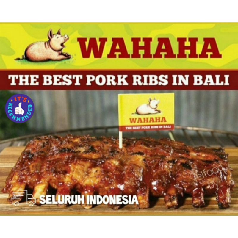 

WAHAHA PORK RIBS/IGA BABI WAHAHA/PORK RIBS/IGA BAKAR/original BALI