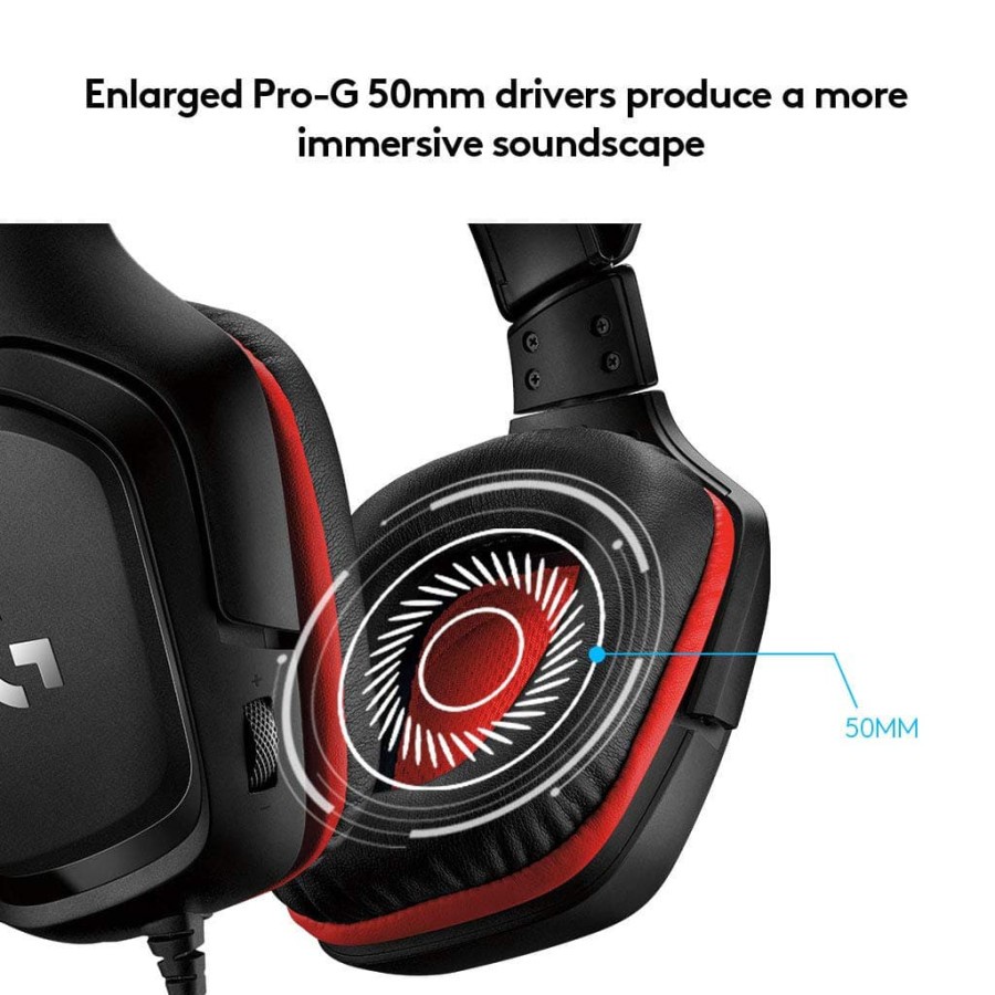 Headphone I Headset Gaming Logitech G331 - Original Garansi 2 Tahun