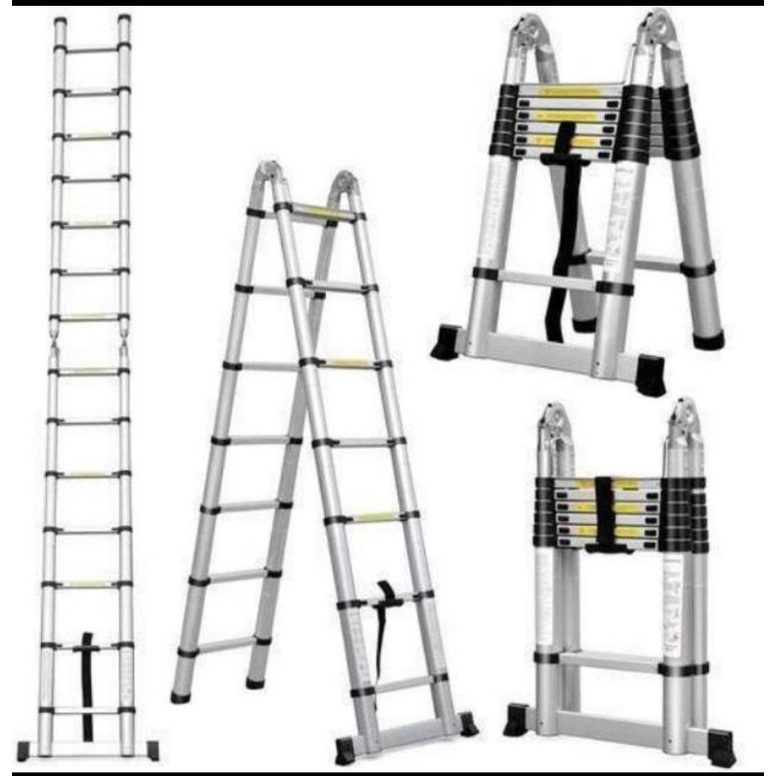 Tangga 5 Meter Doubel Teleskopik