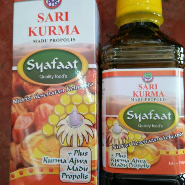 

Sari Kurma Madu Propolis