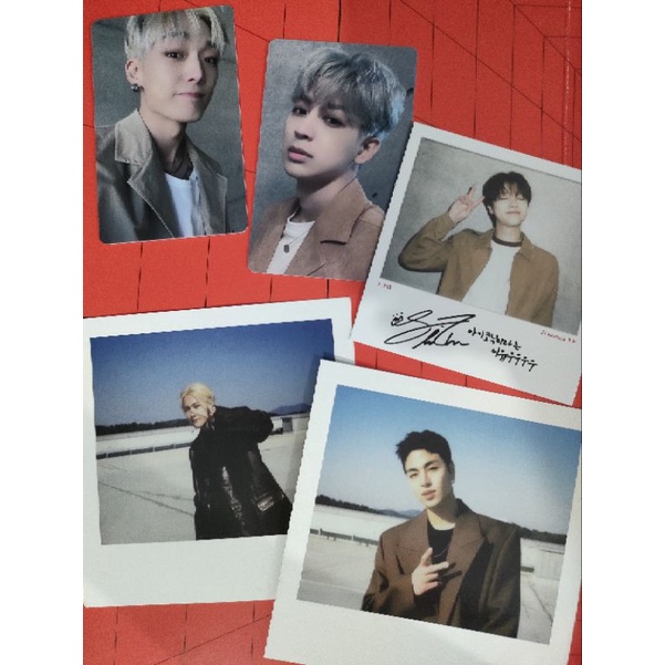 IKON FLASHBACK PC PHOTOCARD POLAROID JINAN BOBBY JUNE SONG DK CHAN