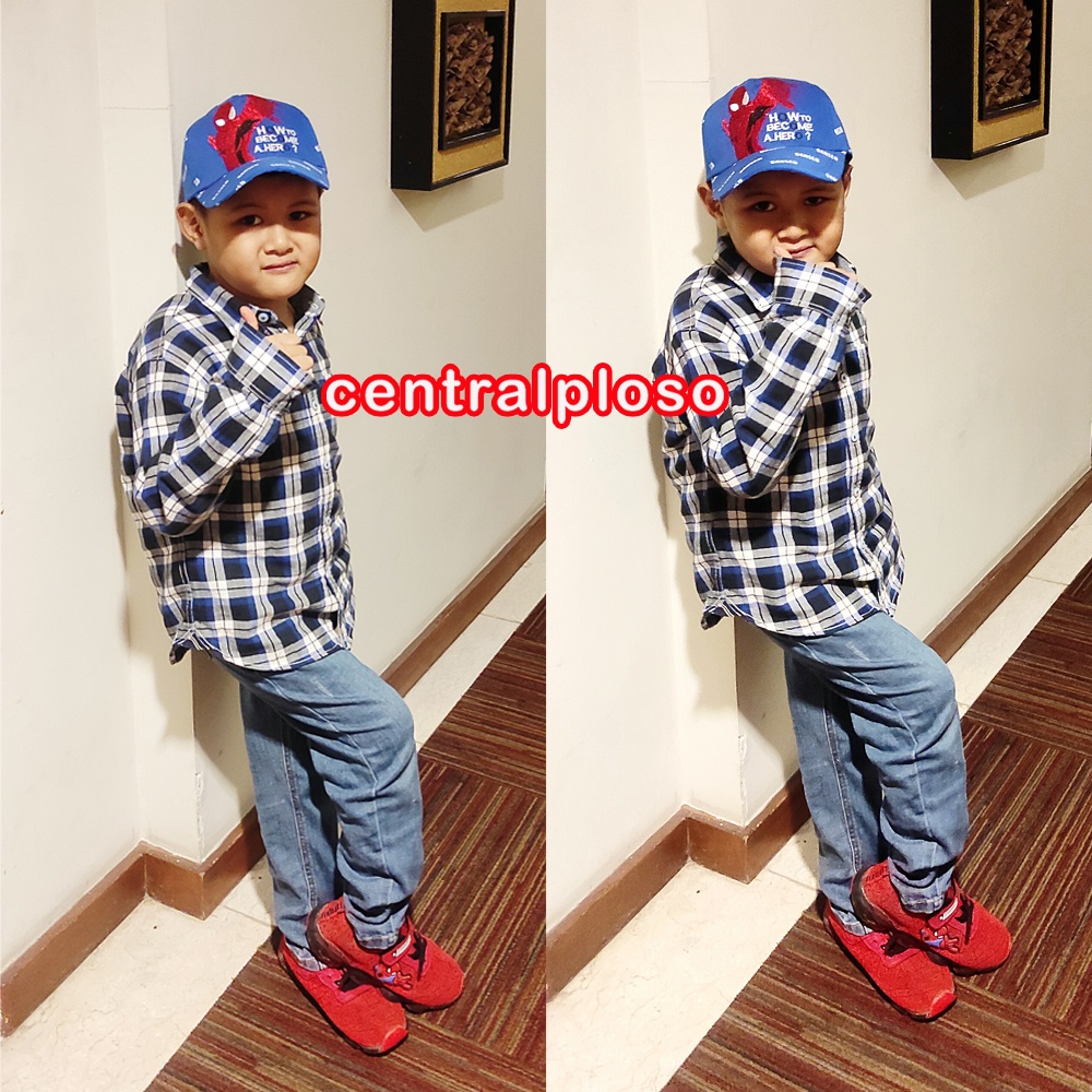 Topi ANAK Karakter Kartun PRINT BORDIR