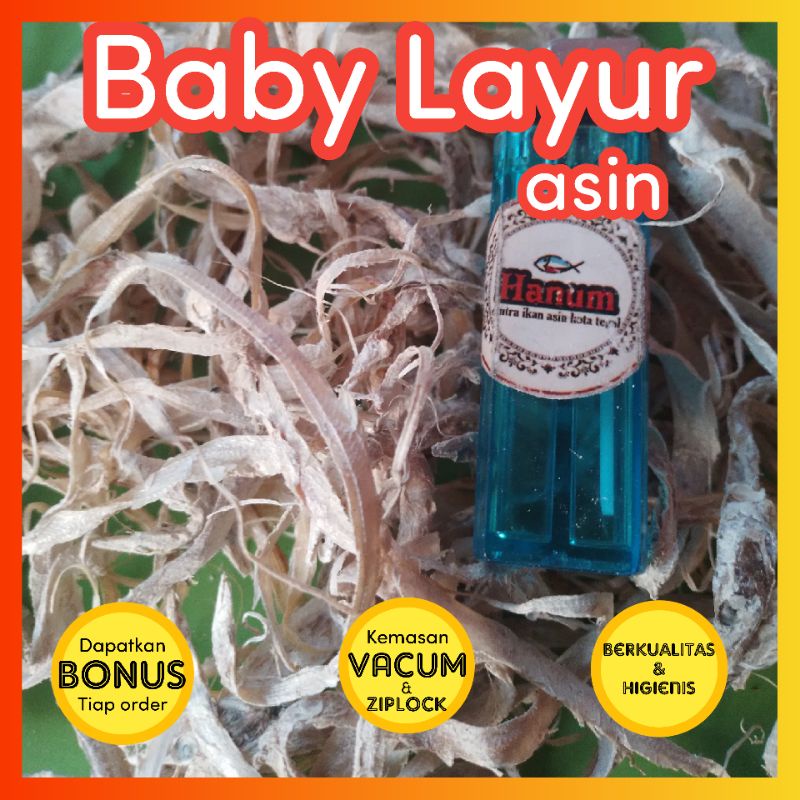 

ikan asin baby layur 250gr murah