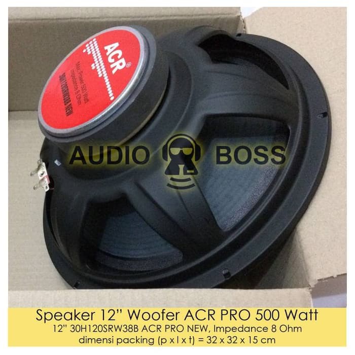 speaker 12 inch subwoofer acr