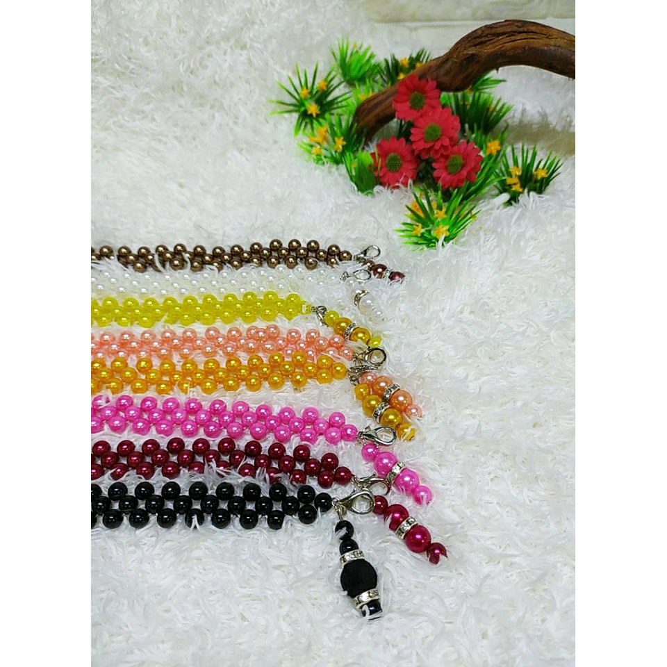 Konektor Masker ANYAM EMPAT 6mm Pengait Tali Masker konektorHijab