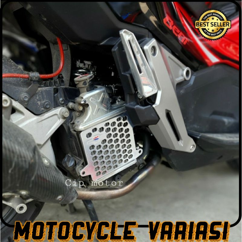 Cover radiator cnc honda adv pcx vario 150 model sarang hrc