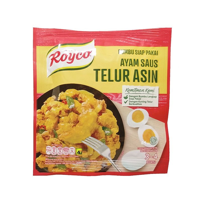 

Royco Bumbu Ayam Saus Telur Asin 22gr Royco Bumbu Komplit Ayam Goreng 22gr Royco Belacan Balacan Ayam Bumbu Rujak Salted Egg Chicken Siap Pakai Cabe Hijau Cabe ijo nasi goreng cabai hijau ijo Rendang Soto instan Sup Krim lengkap murah Telor asin