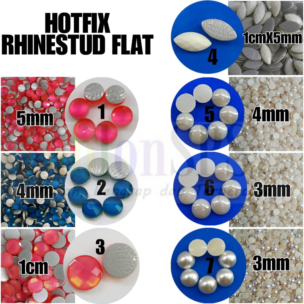 HOTFIX RHINESTUD FLAT