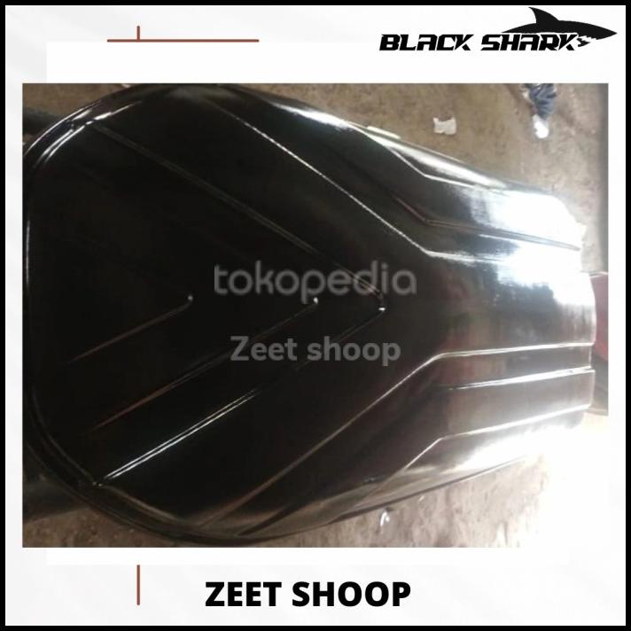 Paket Roof Box & Cross Bar Universal Black Shark