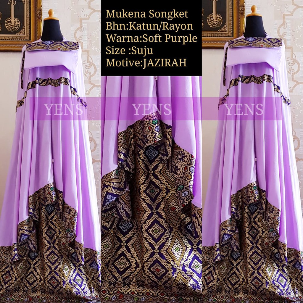 Mukena Bali songket Salsabila