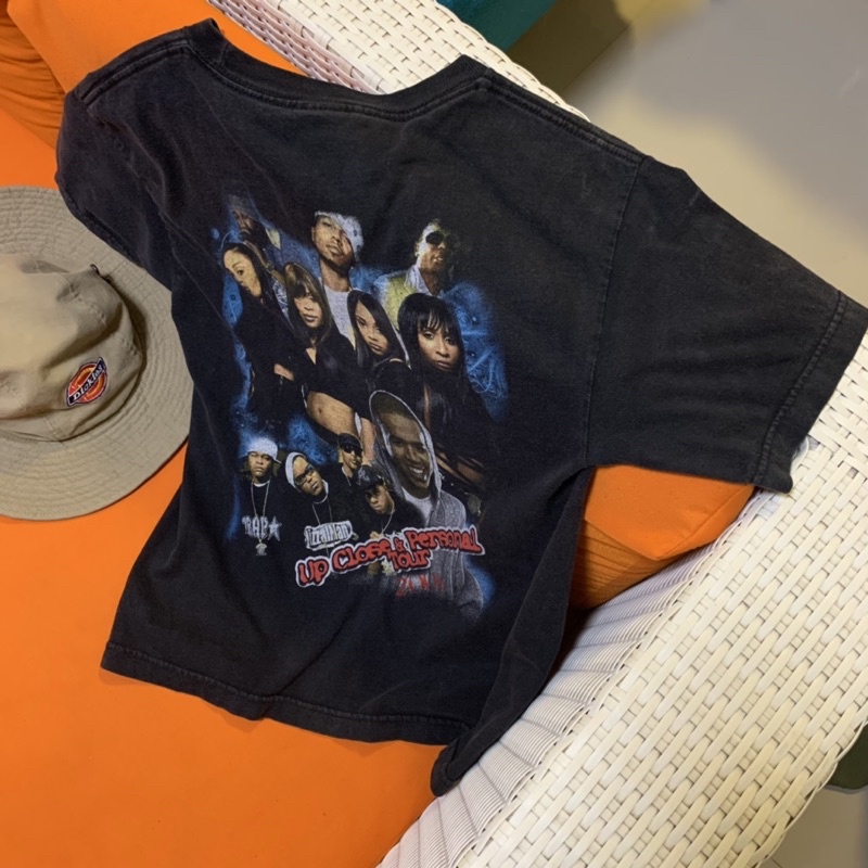 Kaos Vintage Chris Brown #kaosmusik #bandtee #raptee #hiphop