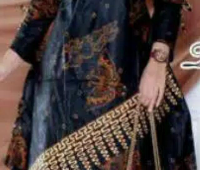 Batik Wanita Asj Sa Hrb026 Kenongo Kemeja Tosca Pendek