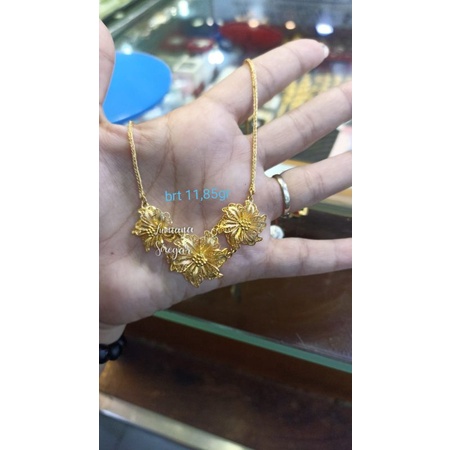 Kalung Kendari 18,15gr Emas 23 (85%) Lumiana Siregar Mas Toba