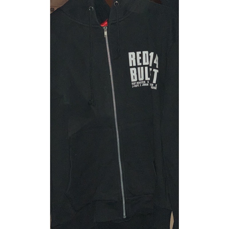 hoodie BTS official merchandise RED BULLET TOUR second
