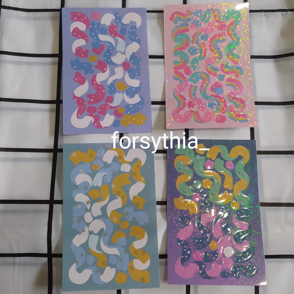 [READY] Sticker dekorasi deco pita stiker DIY decoration