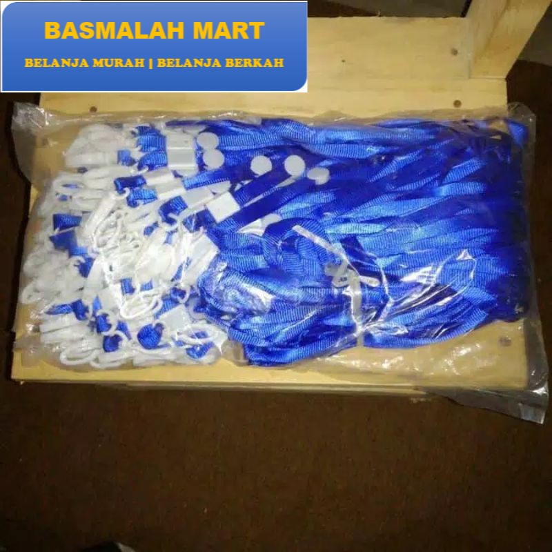 

Cantol tali plastik ID Card100 pcs / Gantungan Tali Plastik ID Card Murah Termurah (Ilham Berkah Mart)