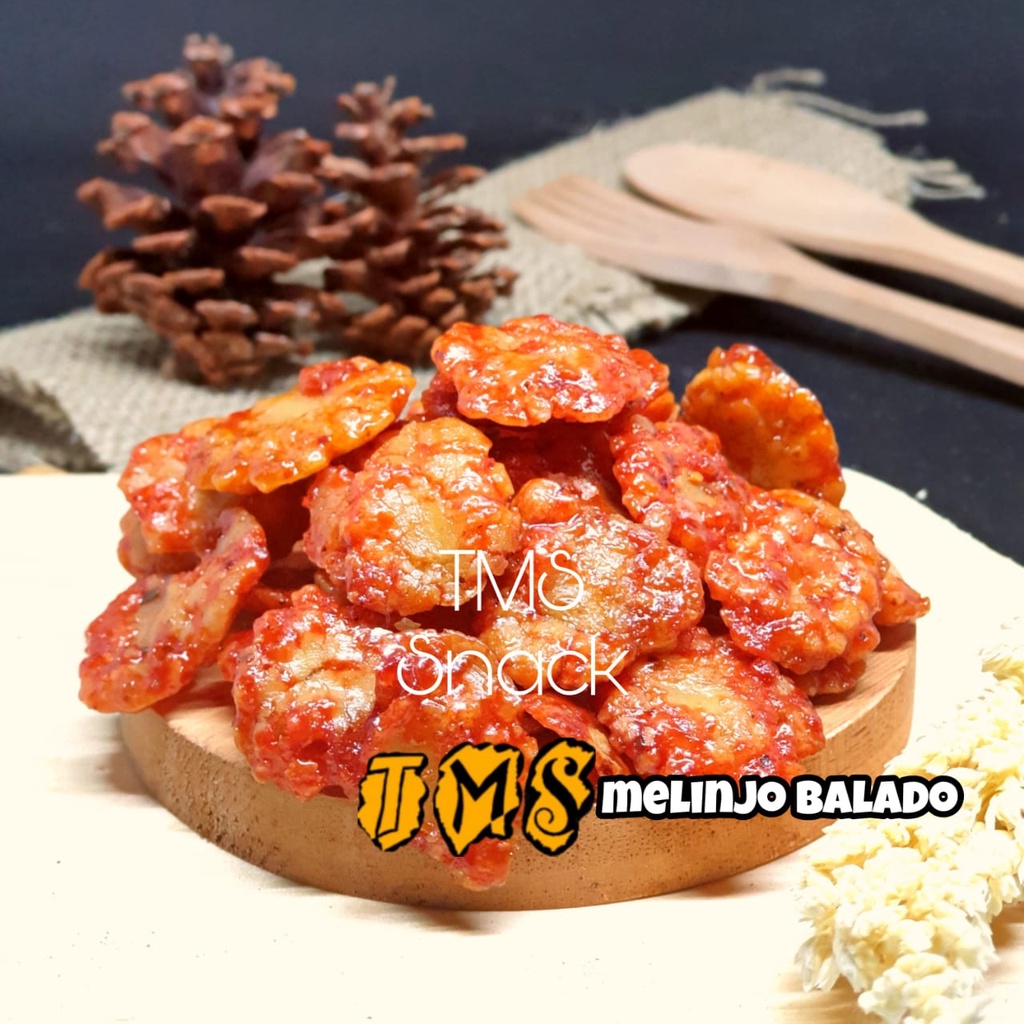 

TMS Snack EMPING MELINJO 125 gram EXP amann