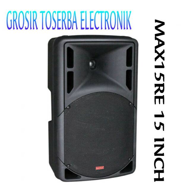 SPEAKER BOX AKTIF 15 INCH PORTABLE BARETONE MAX15RAE