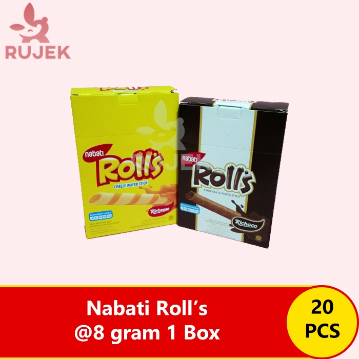 

Nabati Rolls Keju / Cokelat
