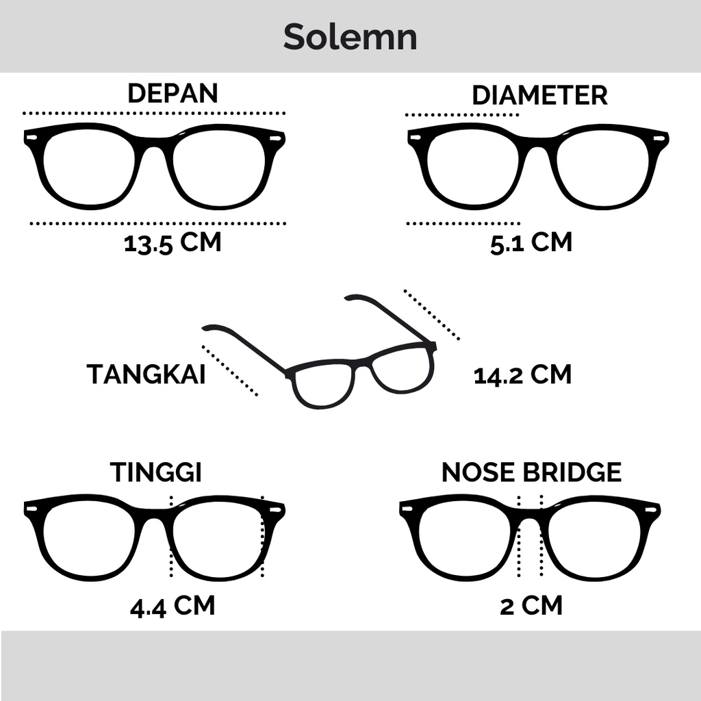 Flavia Eyewear - Kacamata Solemn Square Steel (custom minus, photochromic, blueray, bluechromic dan photobrown)