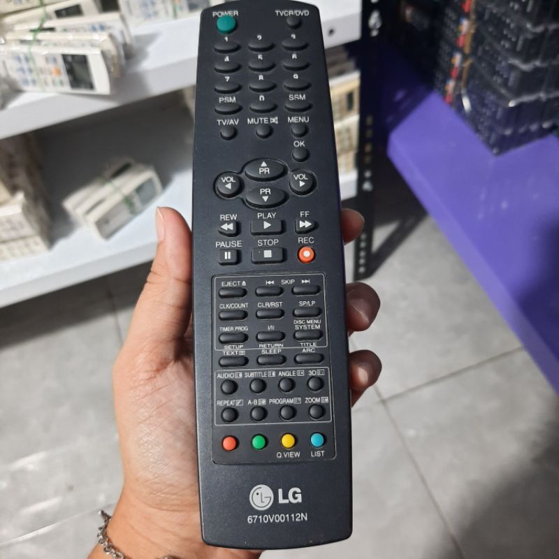 REMOTE REMOT TV LG 6710V00112N ORIGINAL ASLI