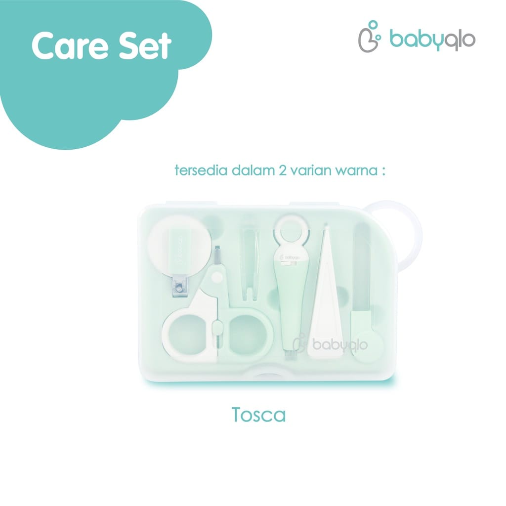 Babyqlo Care Set / Perlengkapan Manikur Bayi 6in1 (BQ-9015)